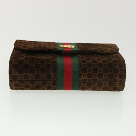 Gucci G Suede Clutch - Picture 6 of 10